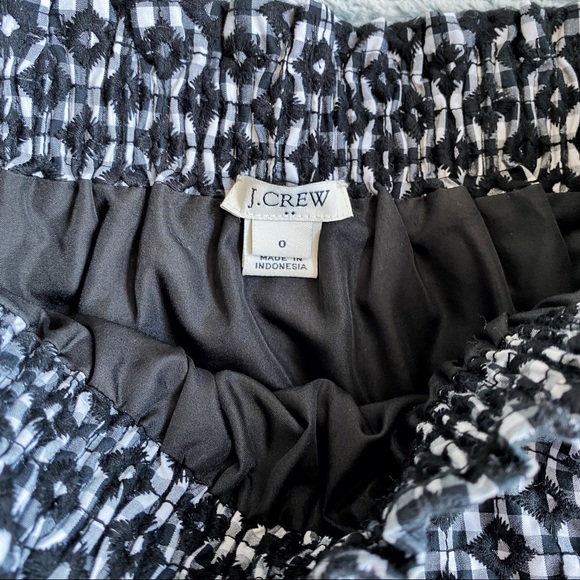 JCrew Factory Black & White Skirt - Size 0 - Picture 2 of 2